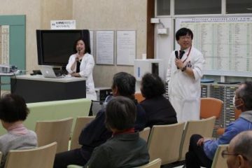 産婦人科部長　安部　加奈子医師による講演