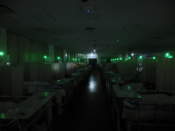 深夜血液透析時の透析センター